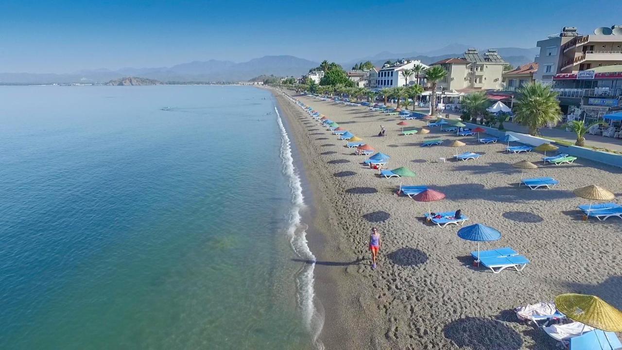 Saros Apartments Calis Beach Fethiye Exterior foto
