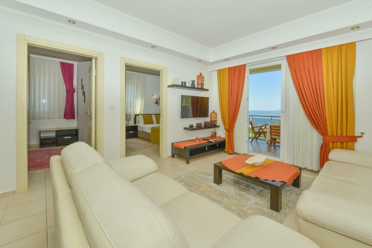 Saros Apartments Calis Beach Fethiye Exterior foto
