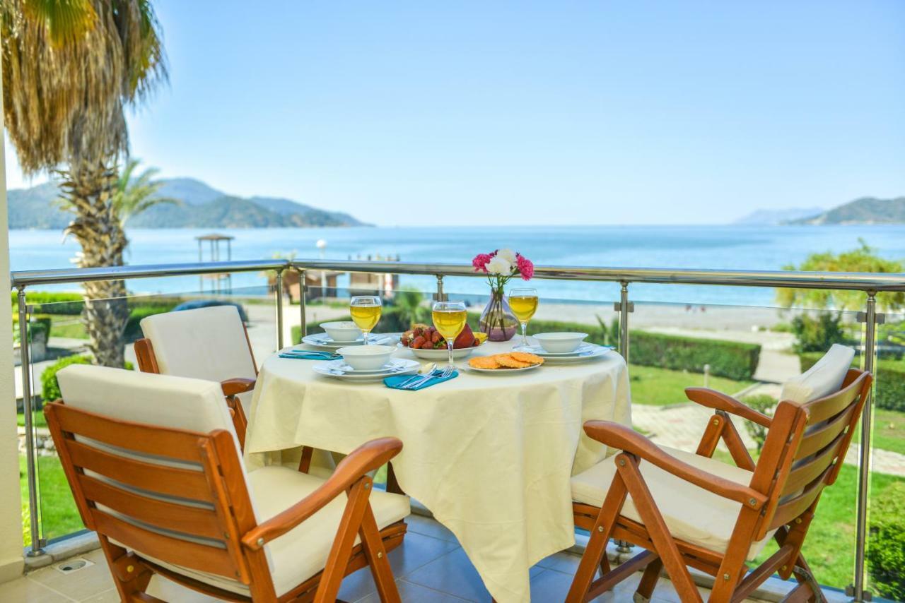Saros Apartments Calis Beach Fethiye Exterior foto