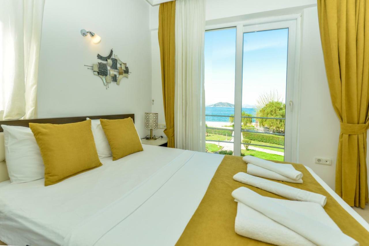 Saros Apartments Calis Beach Fethiye Exterior foto